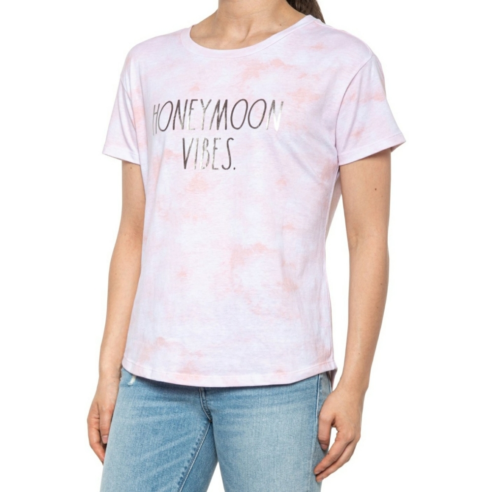 Rae Dunn Honeymoon Vibes T-Shirt - Short Sleeves